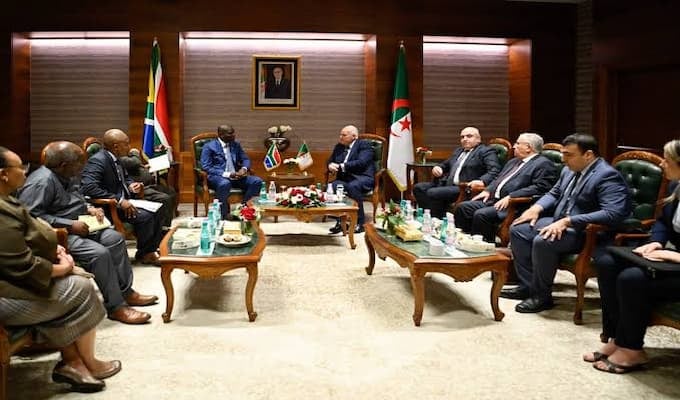 Algiers and Pretoria Prioritize Trade, Energy, Mineral Investments