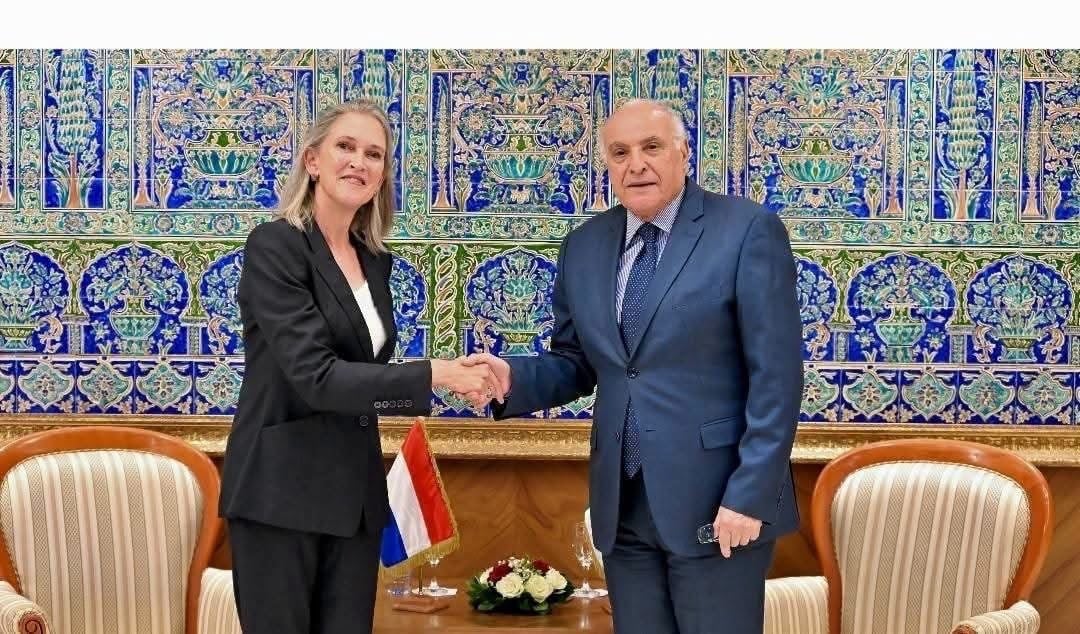 Minister Attaf Hosts Netherlands Ambassador's Farewell Visit