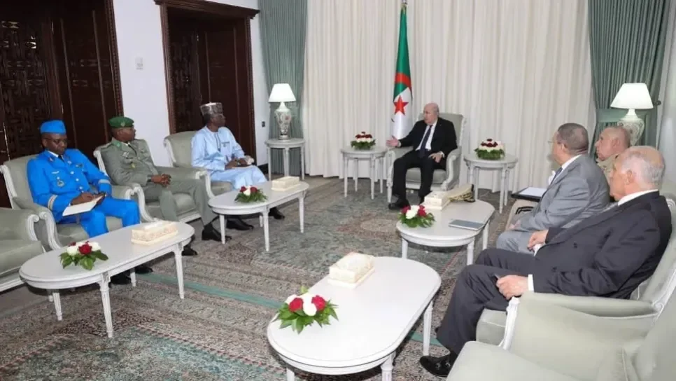 Niger Defense Minister Meets President Tebboune, Deepens Security Ties