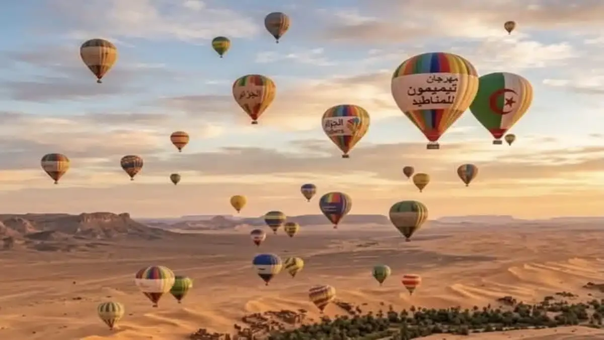 Timimoun to Host Algeria's First International Hot Air Balloon Festival
