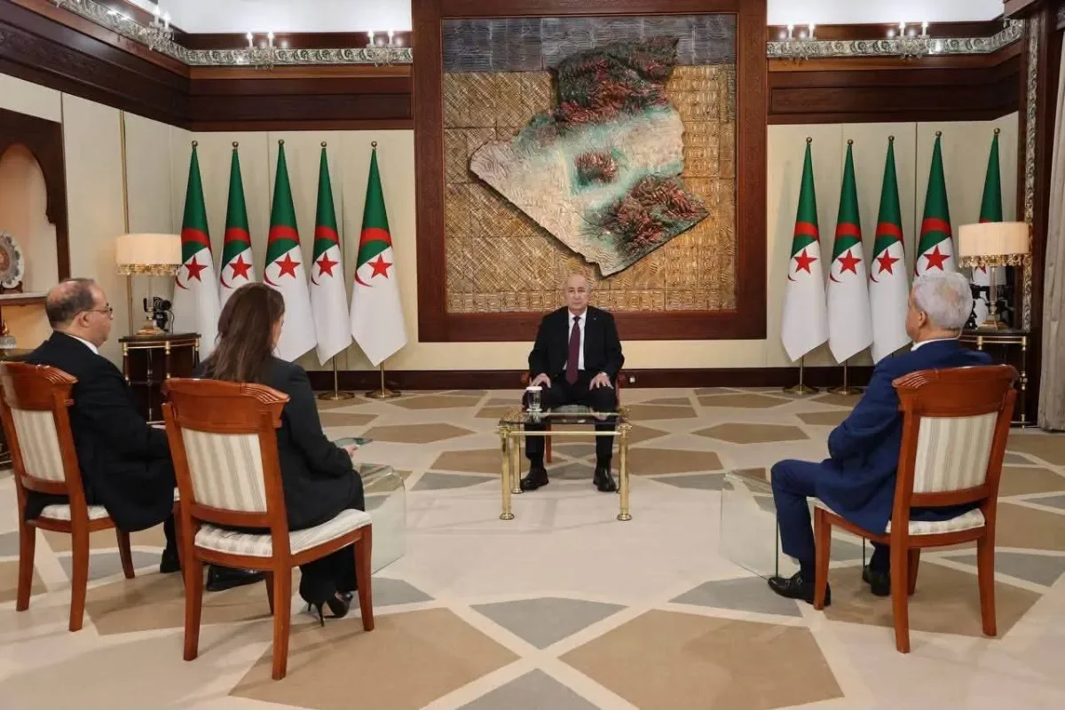 President Tebboune Affirms Hormuz Navigation, Economic Diversification