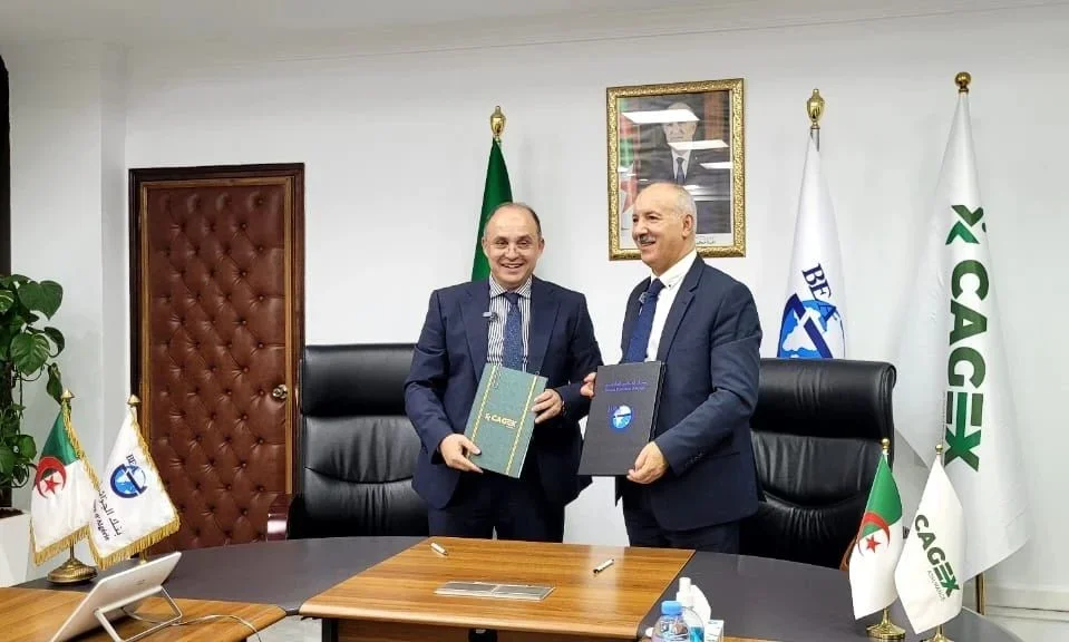 CAGEX, BEA Sign Insurance Contract for Algerian Export Financing