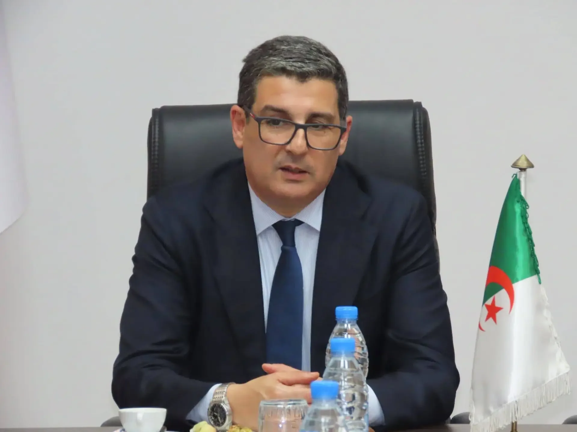 Mohamed Seddik Aït Messaoudène Ministre de la santé.