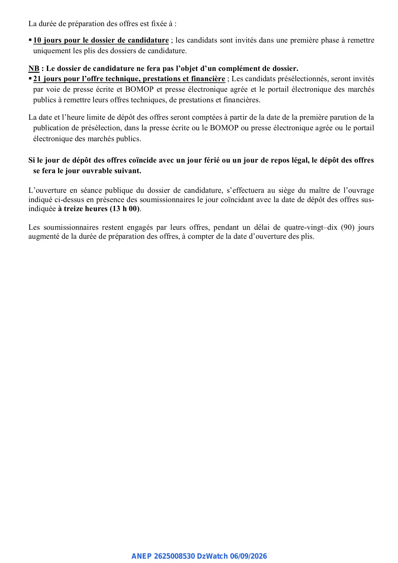 Annonce ANEP 2625008530 : CONCOURS NATIONAL D'ARCHITECTURE RESTREINT (MAITRISE D'ŒUVRE), AGENCE NATIONALE DE L'AMELIORATION ET DU DEVELOPPEMENT DU LOGEMENT A. A. D. L DIRECTION REGIONALE DE SETIF