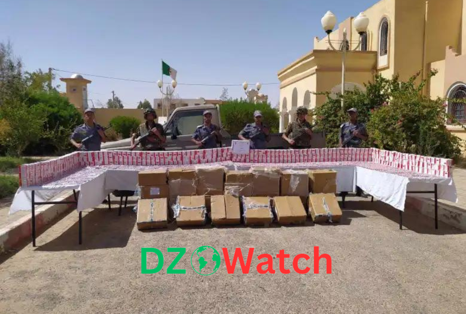 Drugs and weapons seized in Algeria
