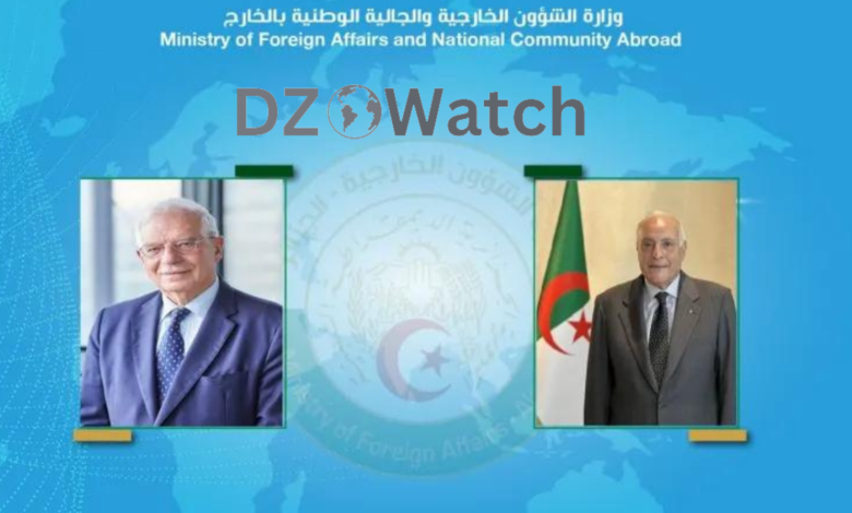 Algerian Foreign Minister Receives Phone Call From EU High Representative