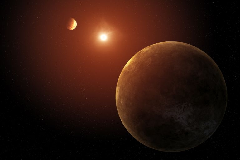 Rare Stellar System with Seven Hellish Planets