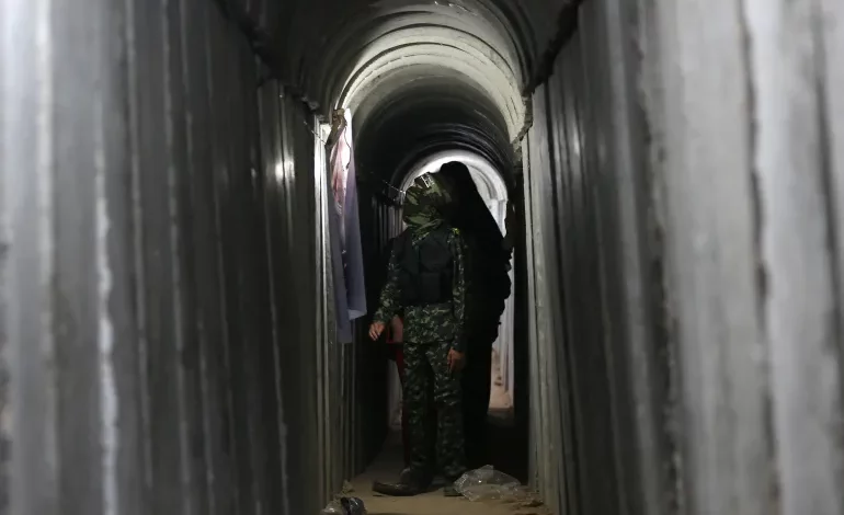 Flooding Gaza Tunnels with Seawater