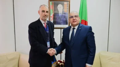 Algerian Foreign Ministry Secretary General Meets with Head of IOM Mission