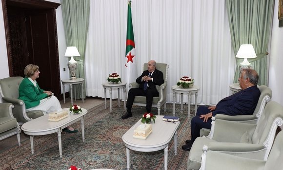 President receives U.S. Ambassador to Algeria