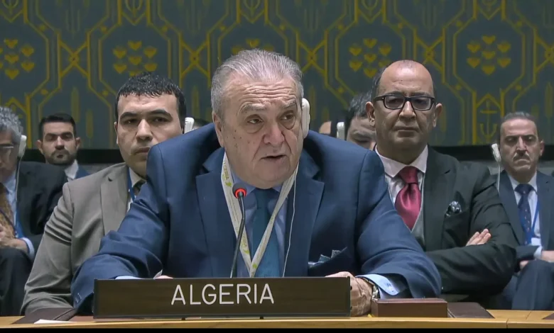 Algeria pleads with "convincing arguments" to enable the Sahrawi people to self-determination