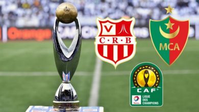 MC Alger and CR Belouizdad in CAF Champions League