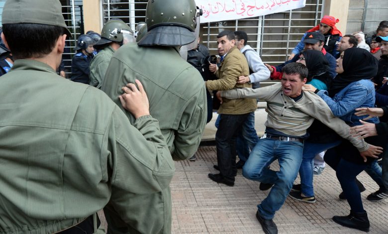 Popular uprising in Morocco