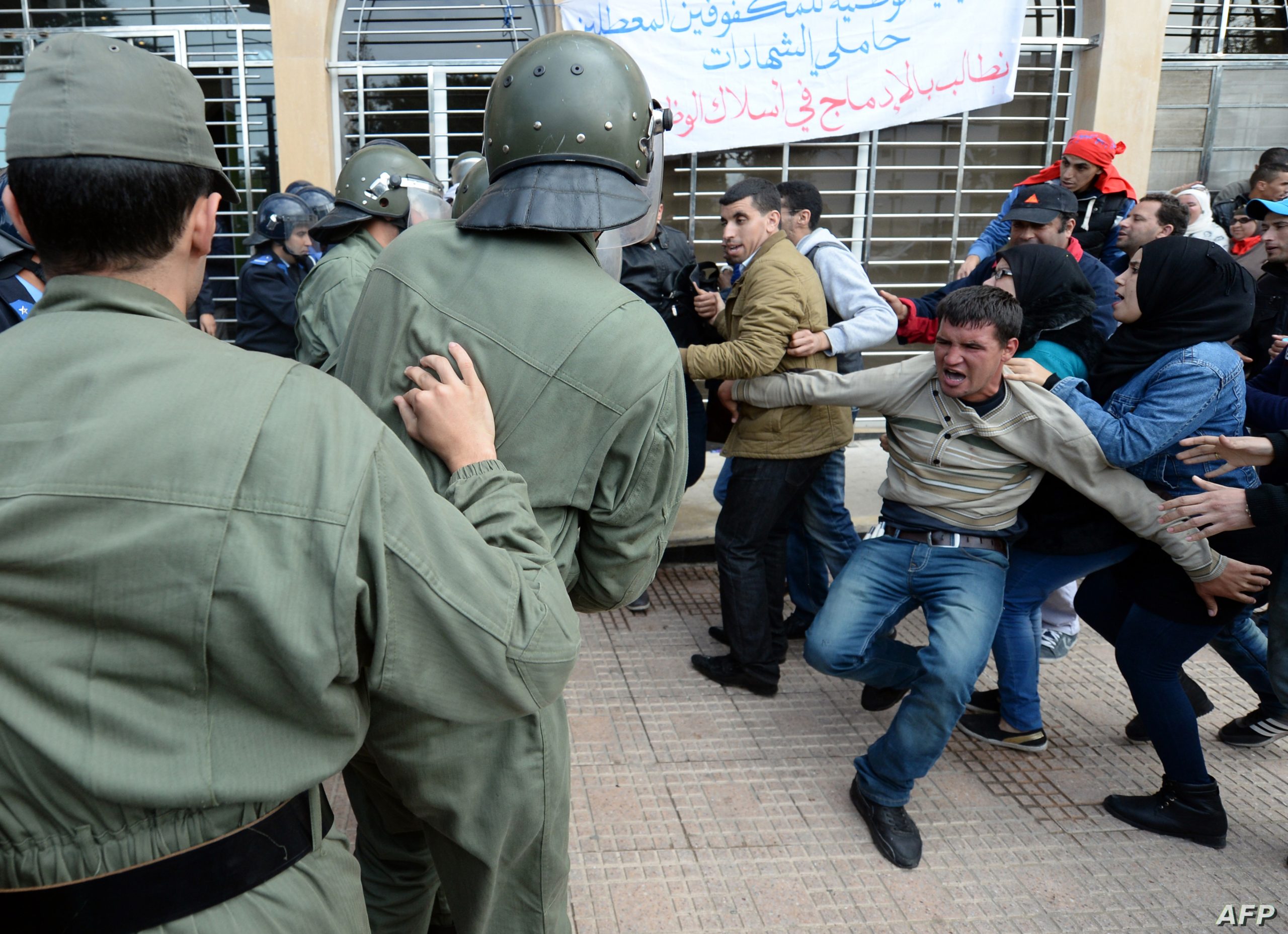 Popular uprising in Morocco