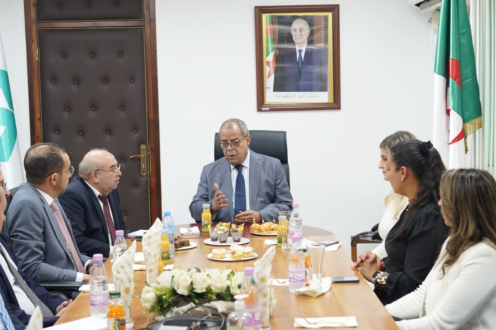 Ali Aoun urges faster progress in Saidal's pharmaceutical projects in Algeria