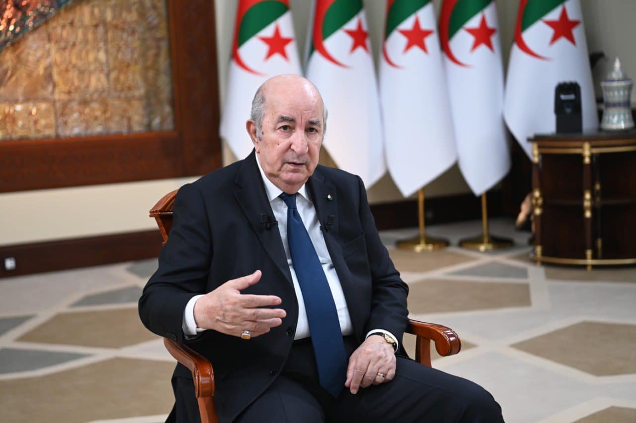 President Tebboune criticizes France's stance on Western Sahara
