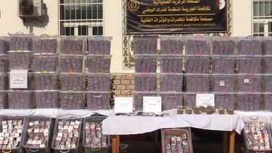 Algerian Gendarmerie Dismantles International Drug Networks, Seizes 1.8 Million Pills