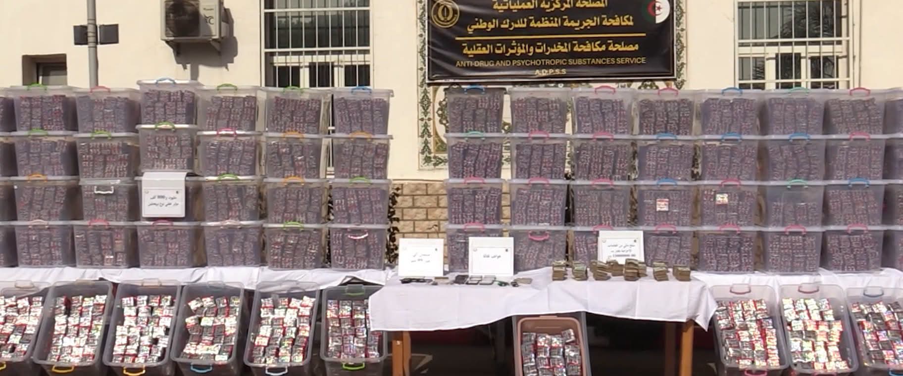 Algerian Gendarmerie Dismantles International Drug Networks, Seizes 1.8 Million Pills