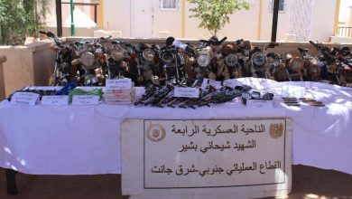 Algerian Security Services Seize Significant Weapons Cache in Djanet