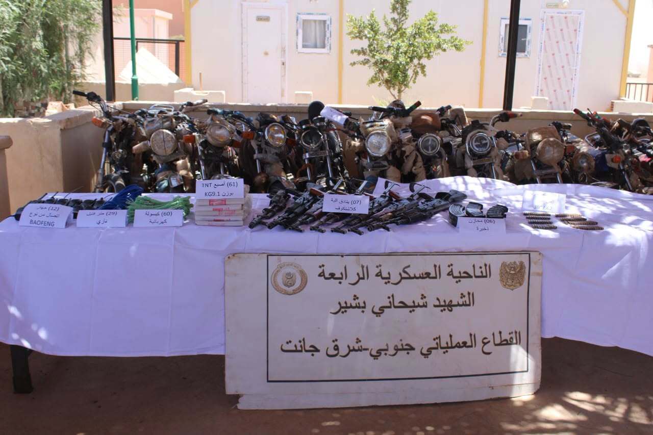 Algerian Security Services Seize Significant Weapons Cache in Djanet