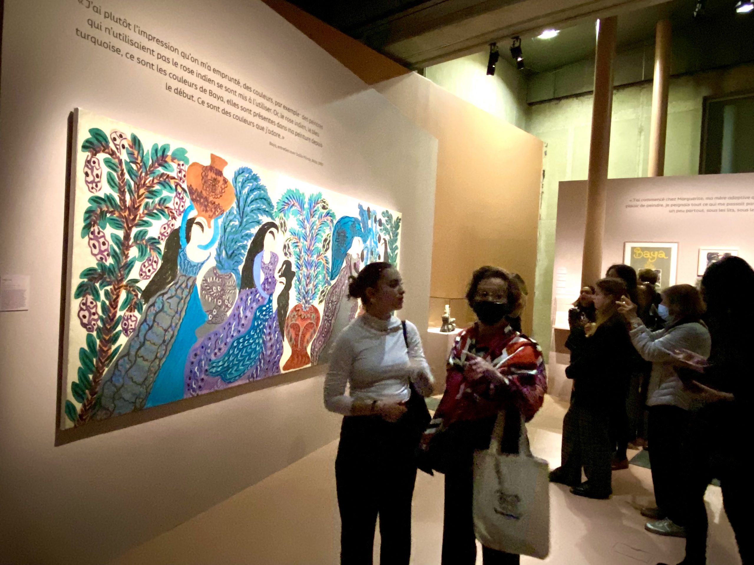 Institut du monde arabe Highlights Algerian Painter Baya