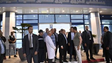 PM Ghrib Inspects Wildfire Victims at Zeralda Hospital