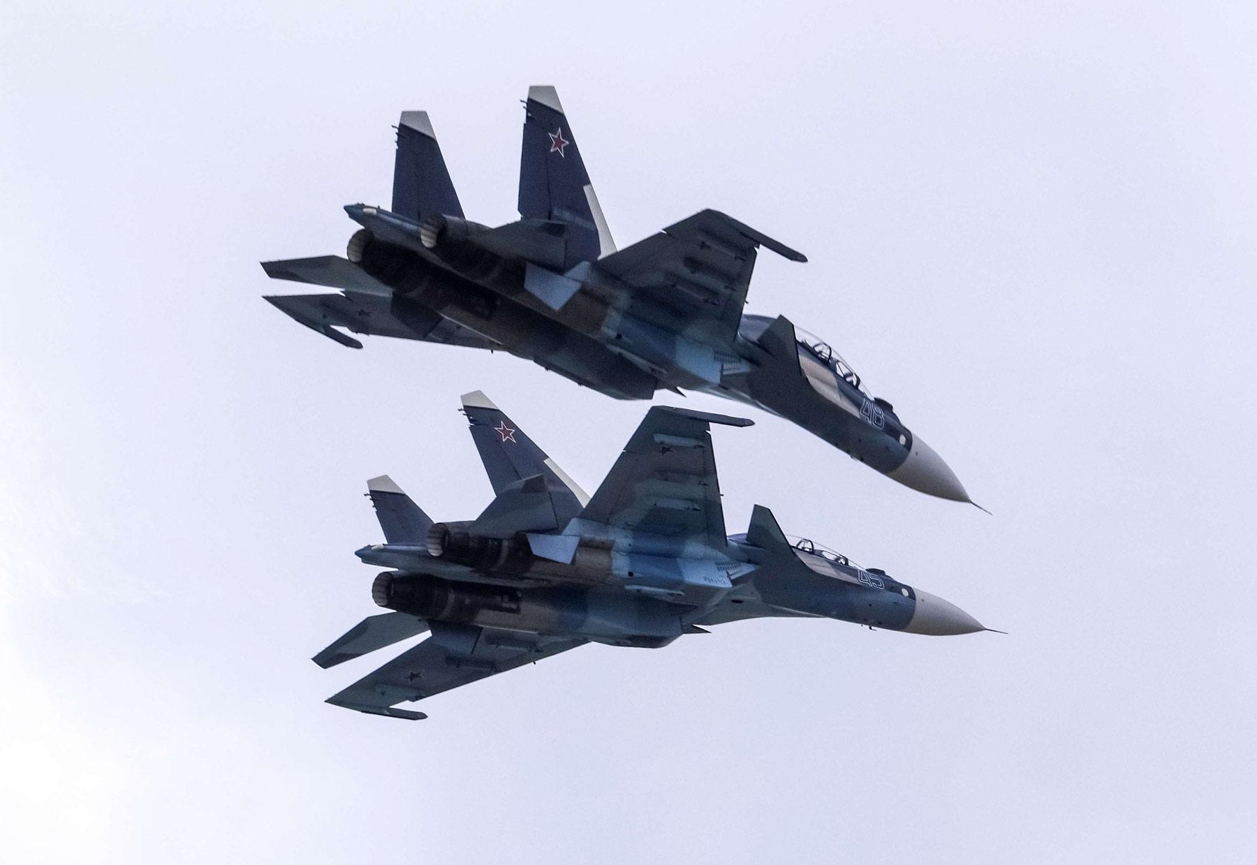 Niamey Welcomes Four Algerian Su-30 Fighter Jets