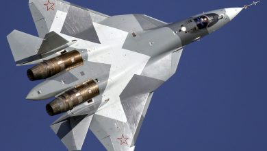 Fifth-Generation Su-57E Jets Spotted with Algerian Markings