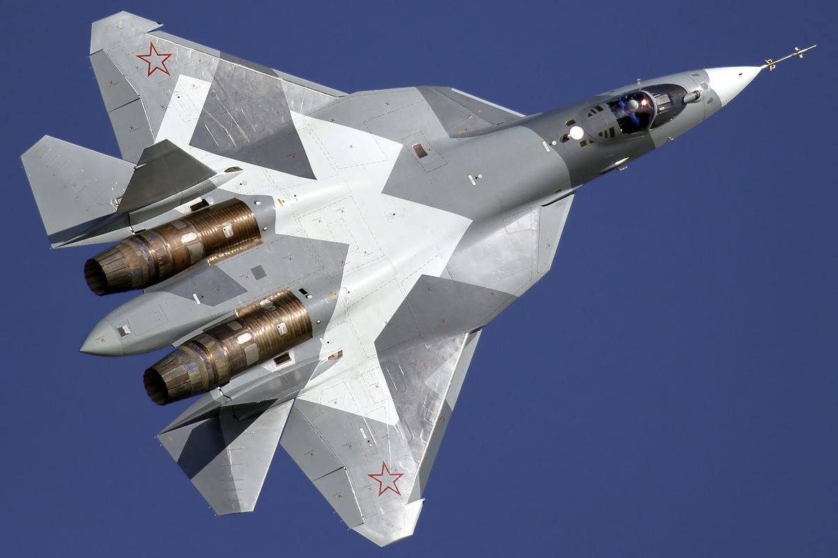 Fifth-Generation Su-57E Jets Spotted with Algerian Markings