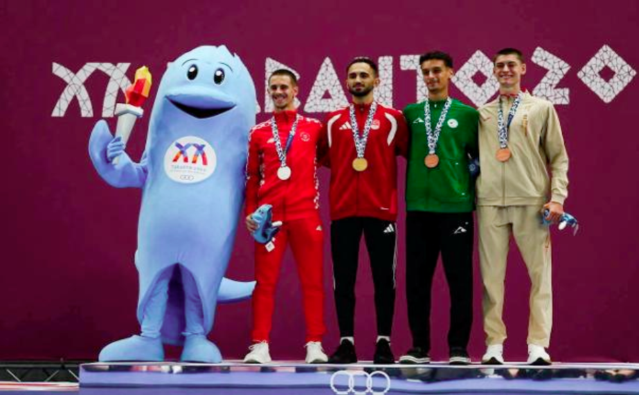 Wrestler Fergat Claims First Gold for Algeria at Taranto Games