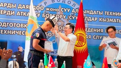 Lieutenant Bouali Earns Second-Degree Diver Certificate in Kyrgyzstan