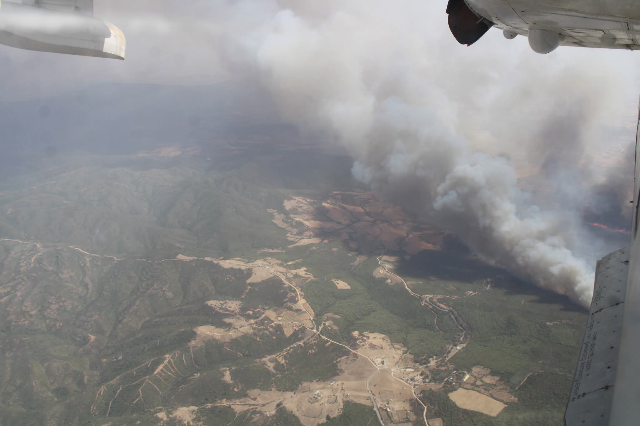 Fifth Military Region Mobilizes Resources to Combat Wildfires