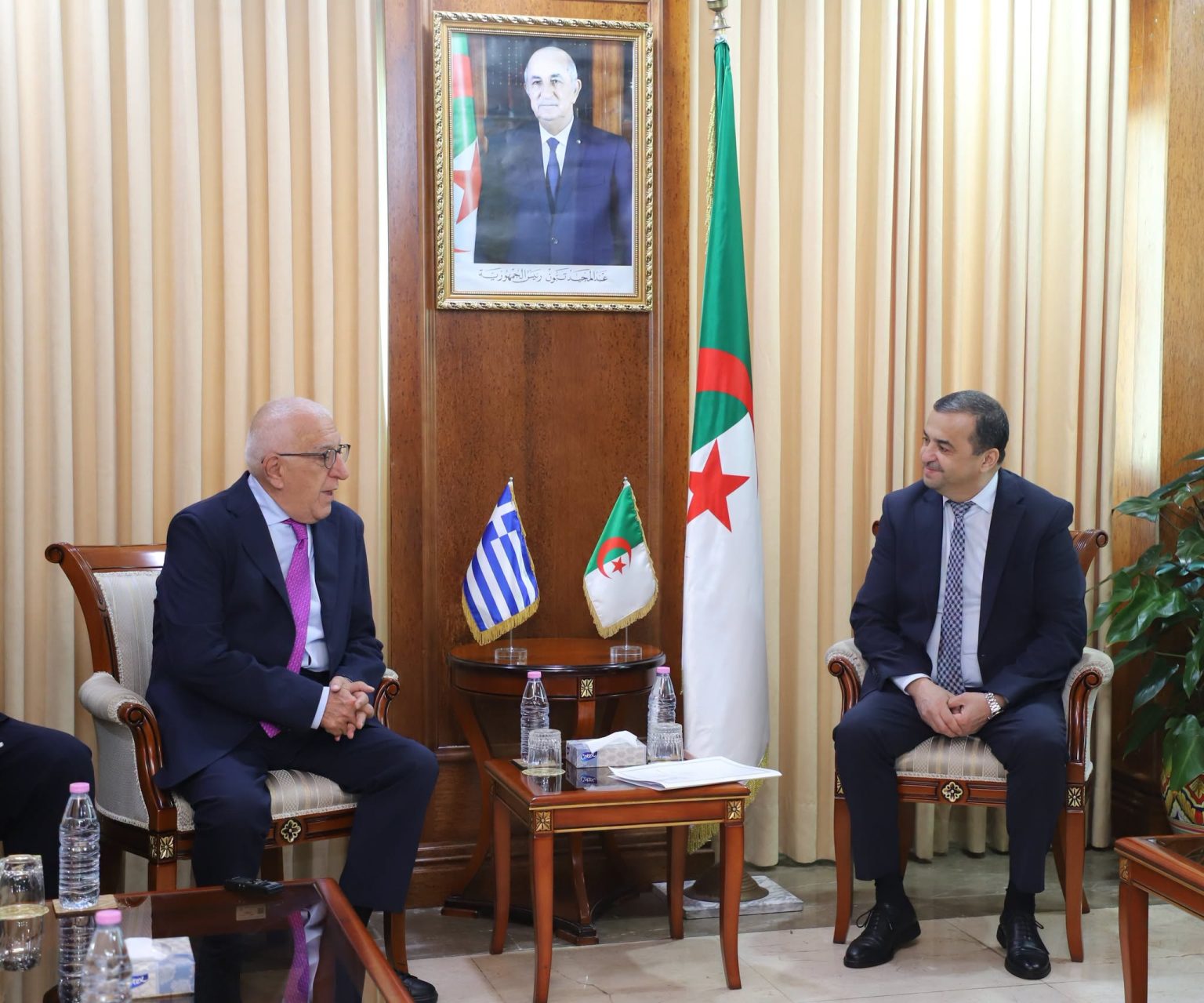 Greek Parliament President Visits Algeria for Cooperation Expansion