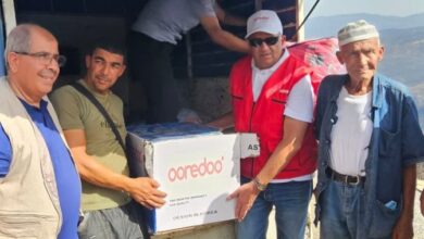 Ooredoo Algeria, ANV Aid Jijel Wildfire Victims
