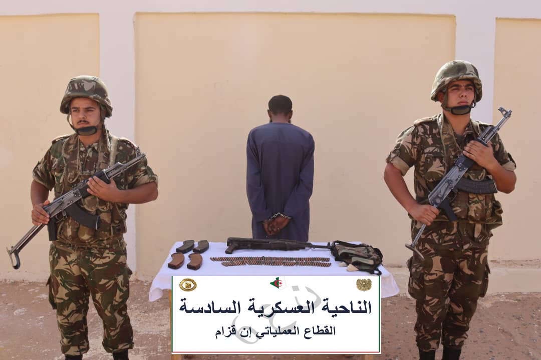 Military Secures Surrender of Individual in In Guezzam
