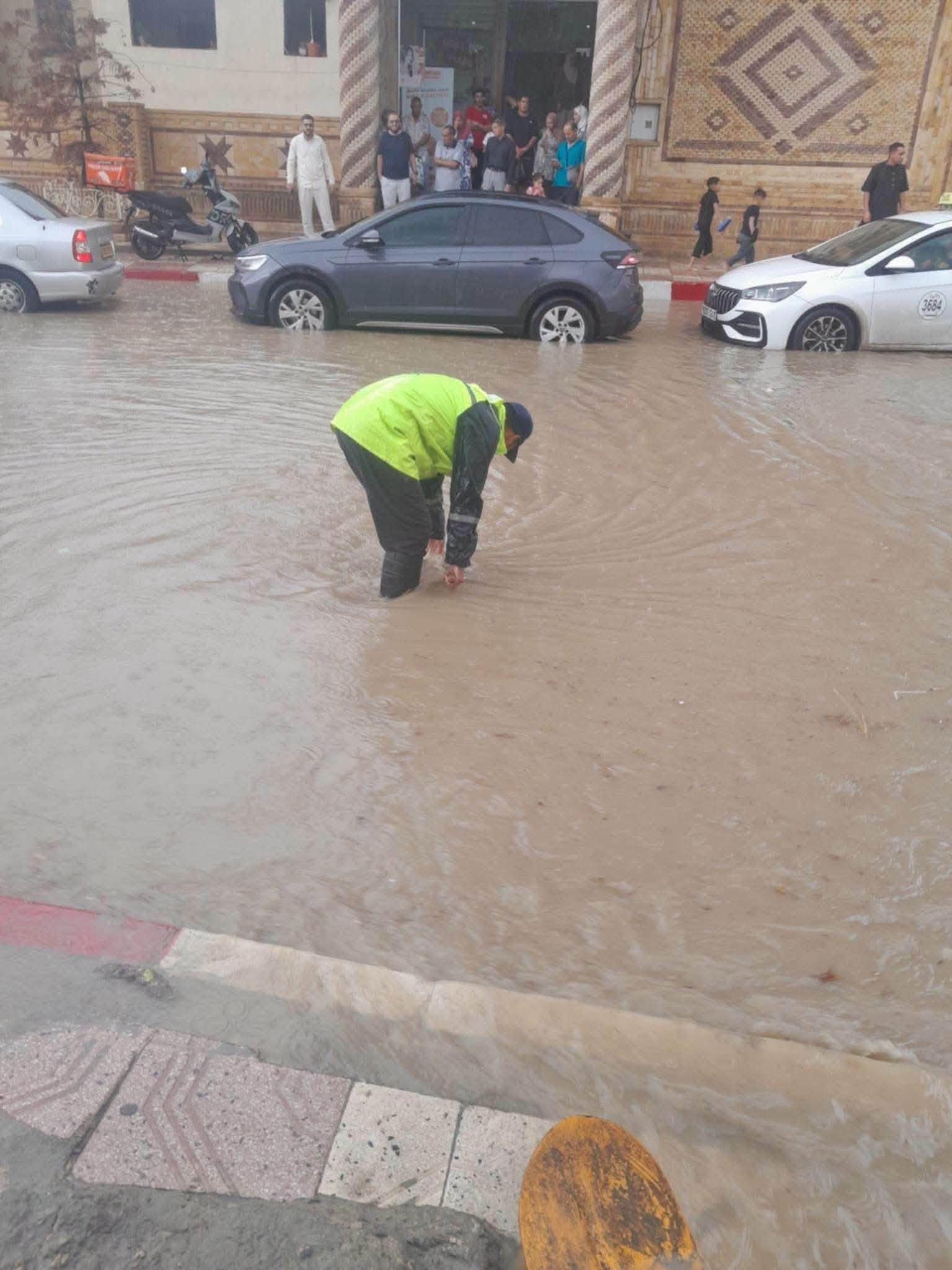 Interior Ministry Coordinates Tébessa Flood Relief Efforts