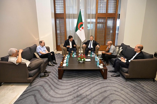 Baddari, Zerhouni Discuss Virtual Education and AI Technology Center