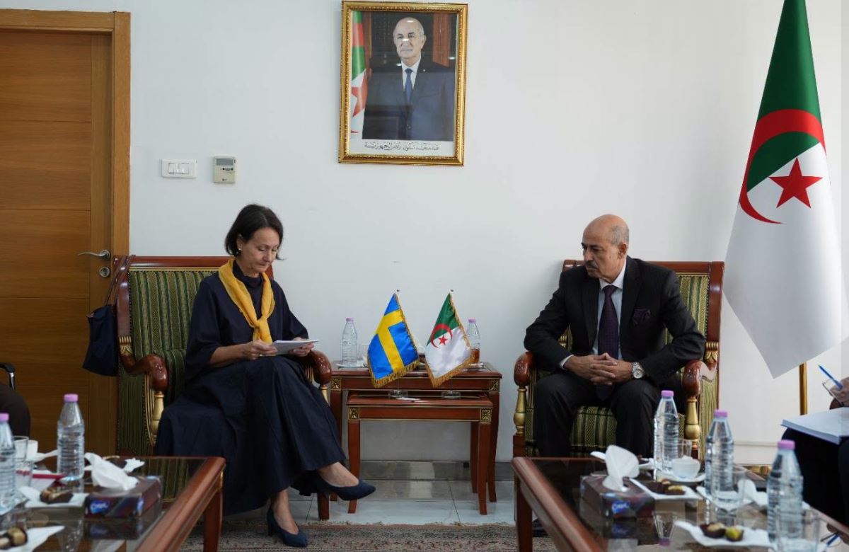 Bilateral Talks Aim to Expand Algeria-Sweden Industrial Ties