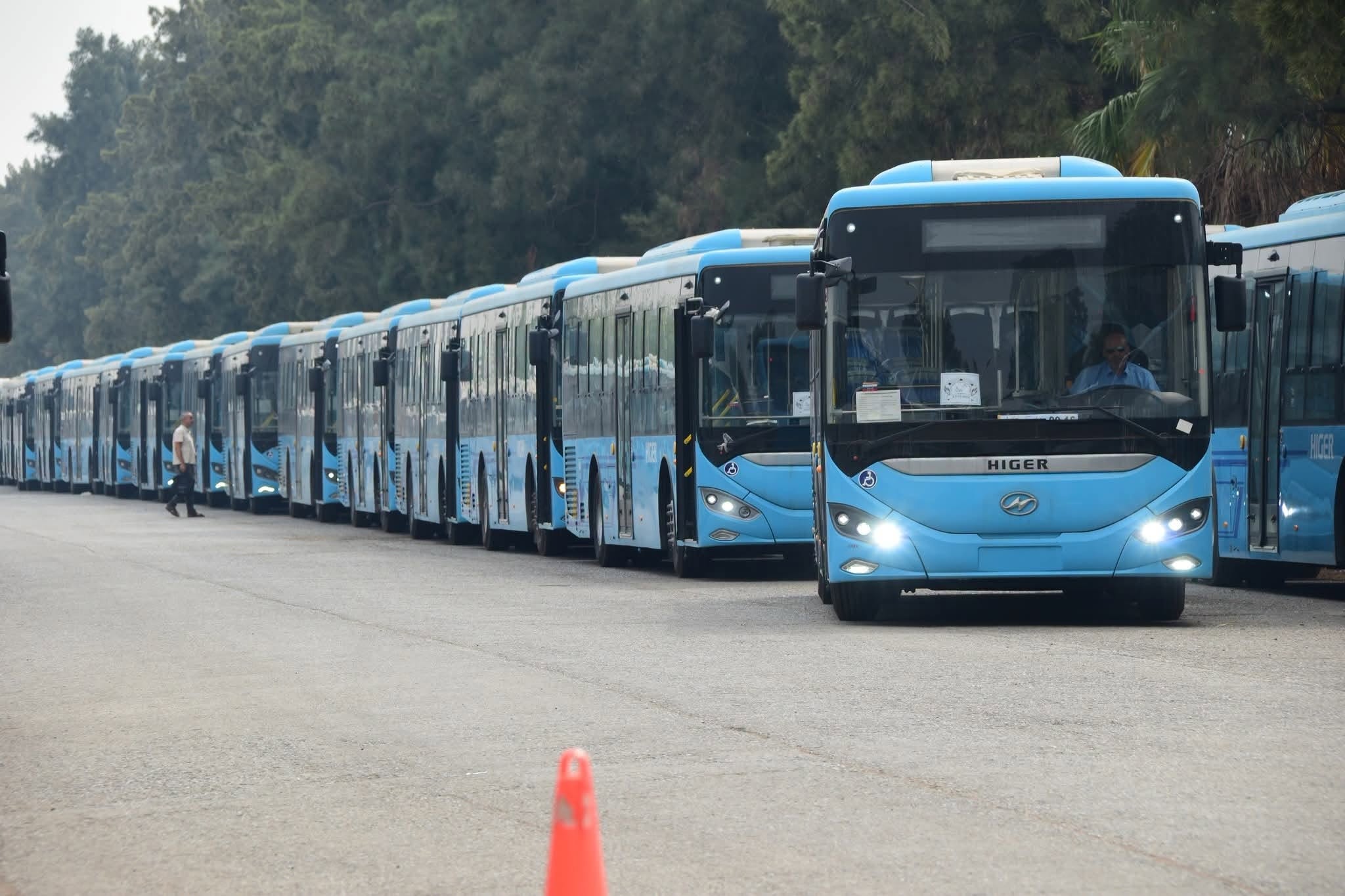 Five Wilayas Receive 160 New Buses for Urban Transport