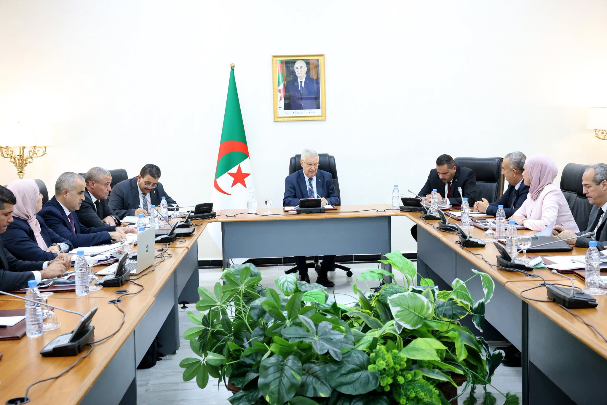 Council of Nation President Meets Indonesian Envoy