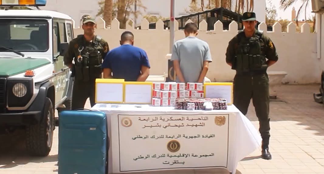 Touggourt Gendarmerie Dismantles Drug Network, Seizes 10,000 Pills