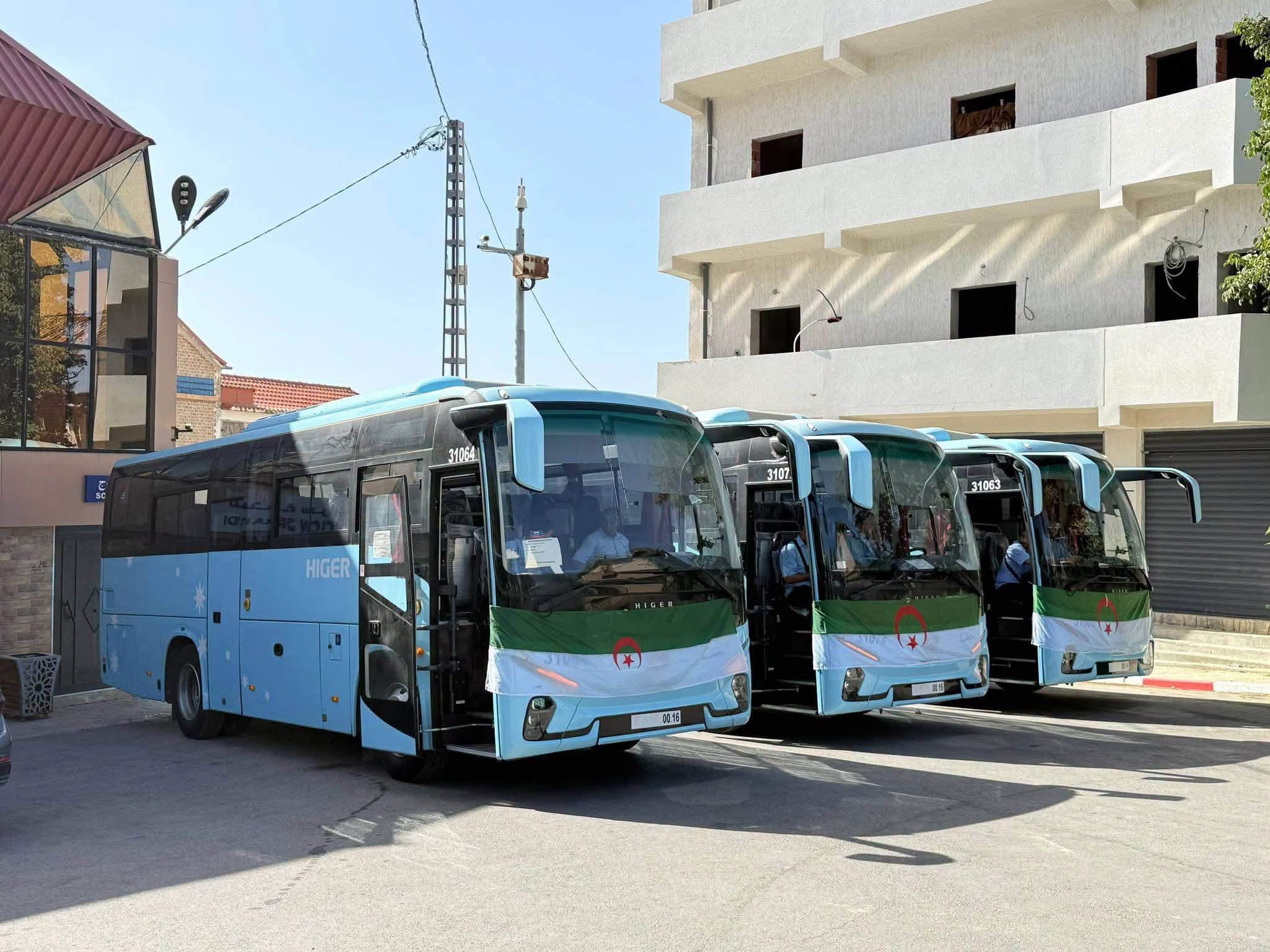 Annaba Urban Transport Adds 10 New Higer Buses