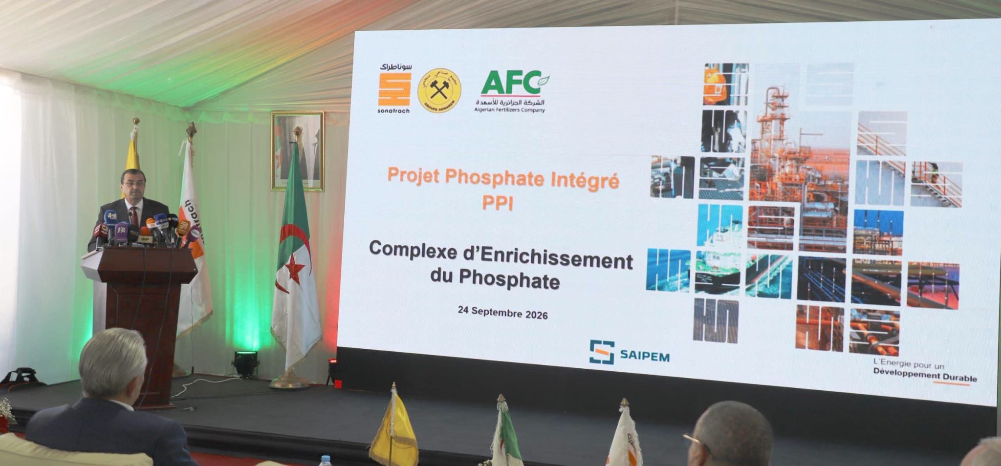 Bled El Hadba Plant to Produce 5.5 Million Tons of Enriched Phosphate