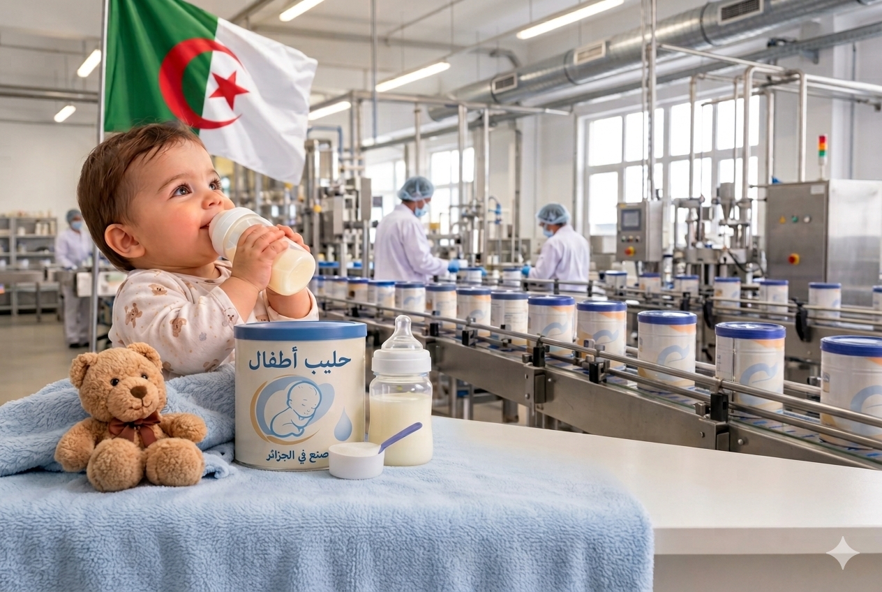 Infant Milk Production Localized to Enhance Algerian Self-Sufficiency