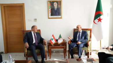 Lebanese Council President, Algerian Minister Discuss Economic Ties