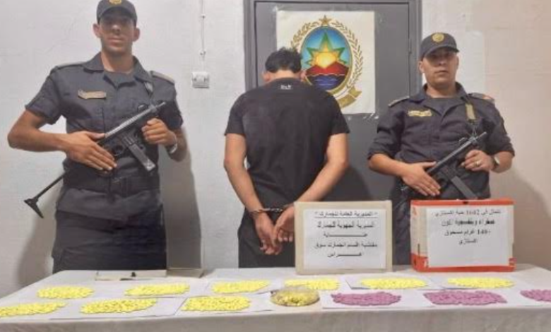 Souk Ahras Customs Seize 1,642 Ecstasy Pills, Powder