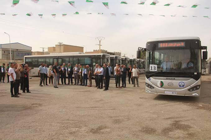 Thirty-Five New Buses Delivered to M'sila Public Transport