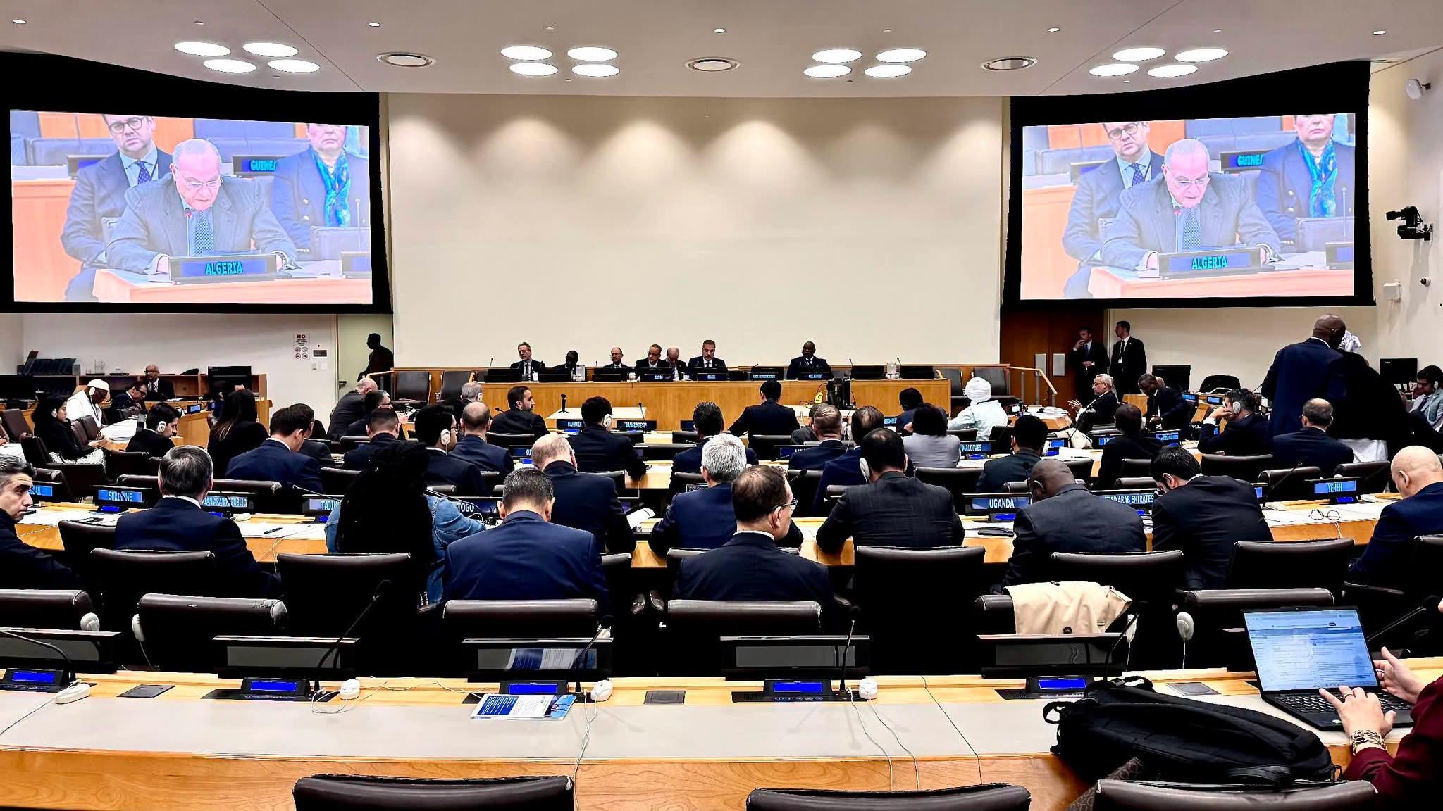 Attaf Urges OIC Unity, Rejects Double Standards in New York