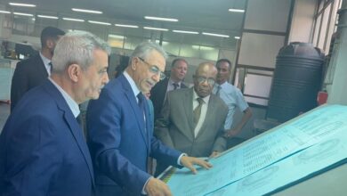 ANIE President Saïd Aarous Oversees Electoral Document Printing