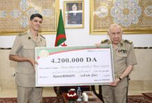 World Champion Settati Honored by General Chengriha for Success
